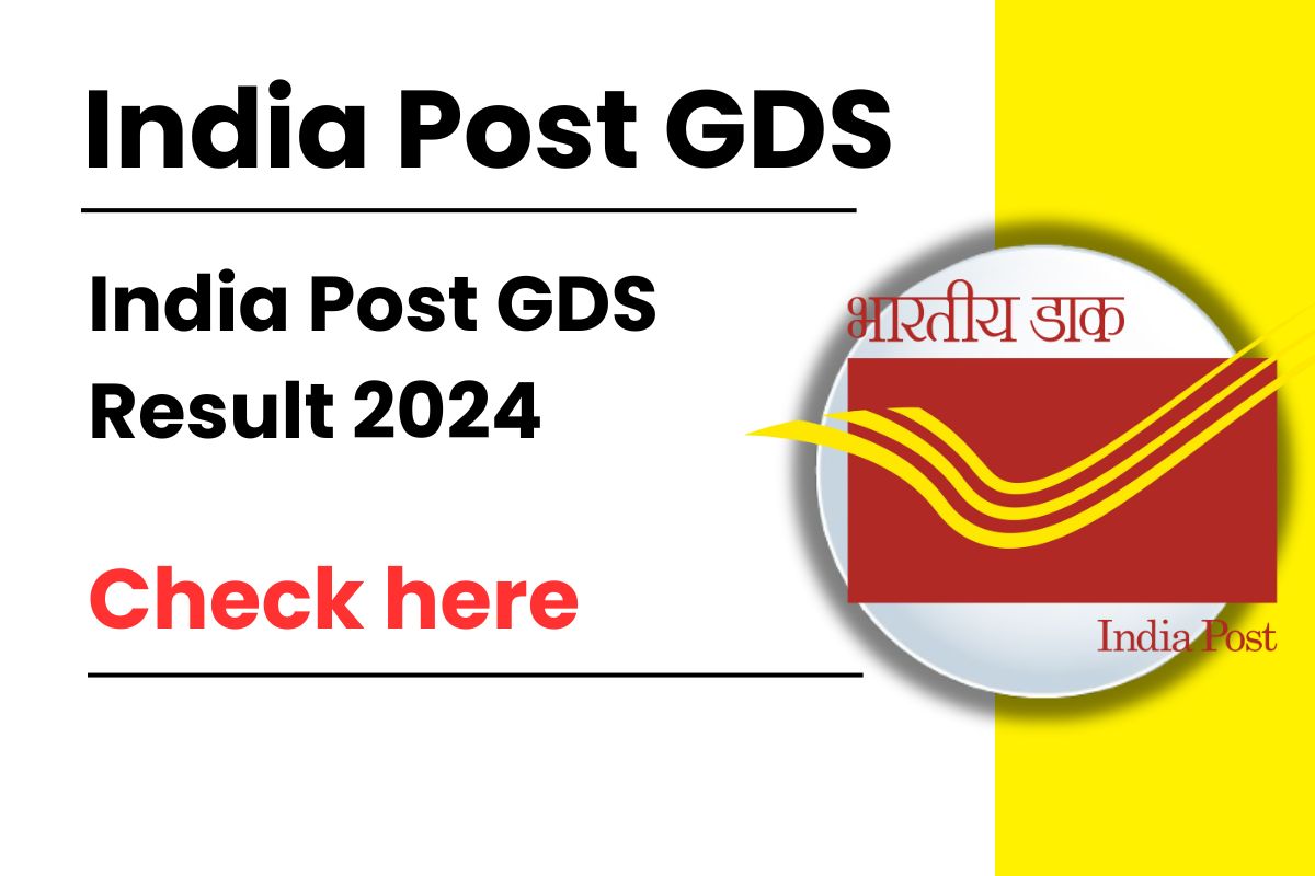 India Post GDS Result 2024 1st Merit List Date, Circle Wise PDF Download Link